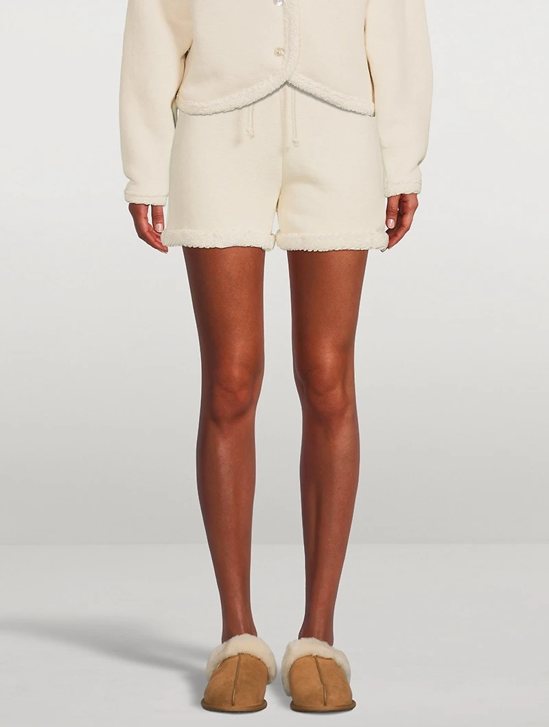 Poodle Drawstring Shorts