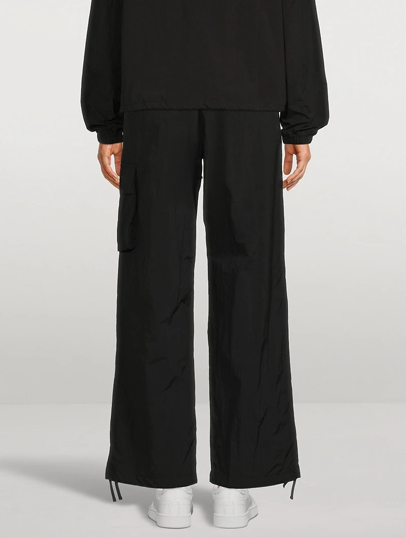 Nylon Cargo Pants