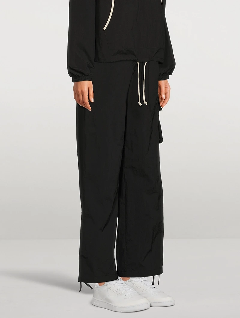 Nylon Cargo Pants