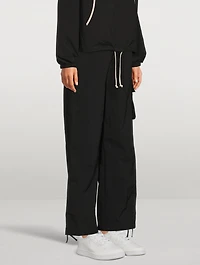 Nylon Cargo Pants