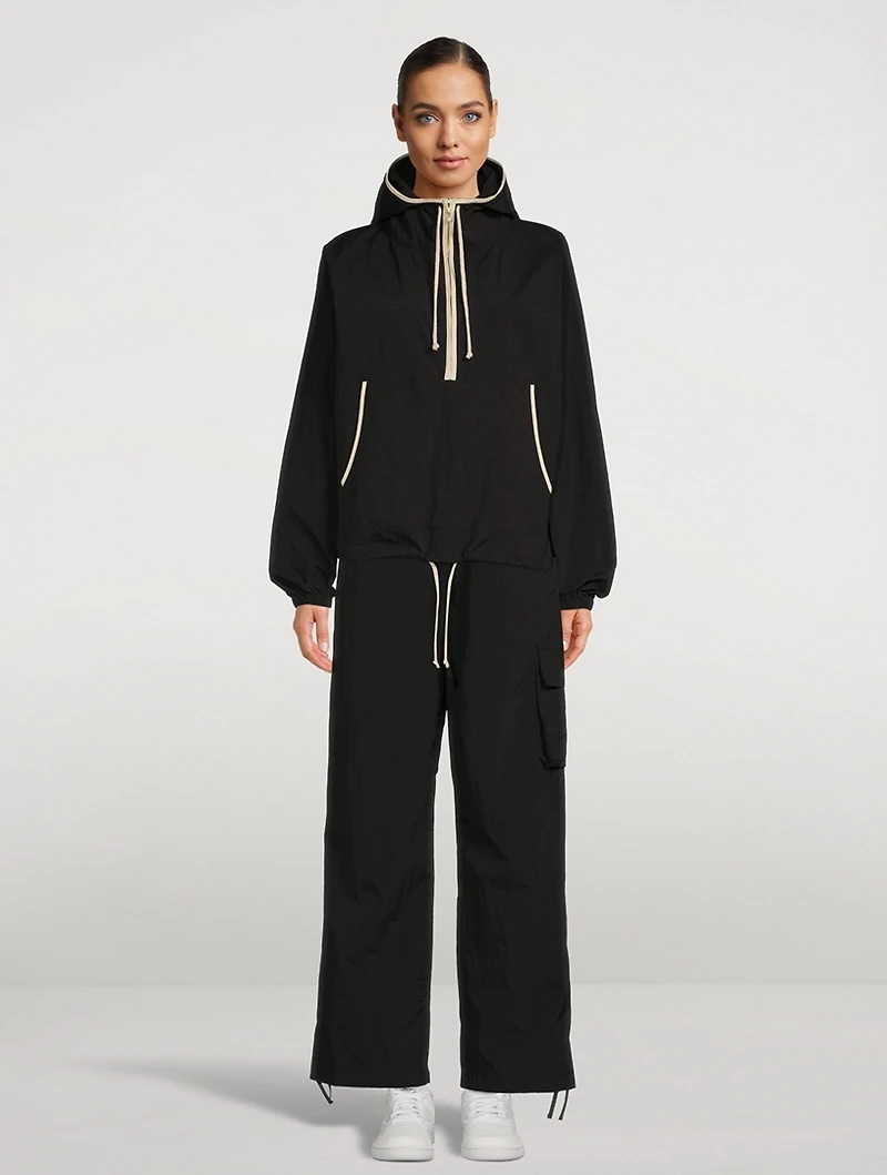 Nylon Cargo Pants