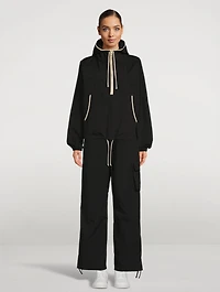 Nylon Cargo Pants