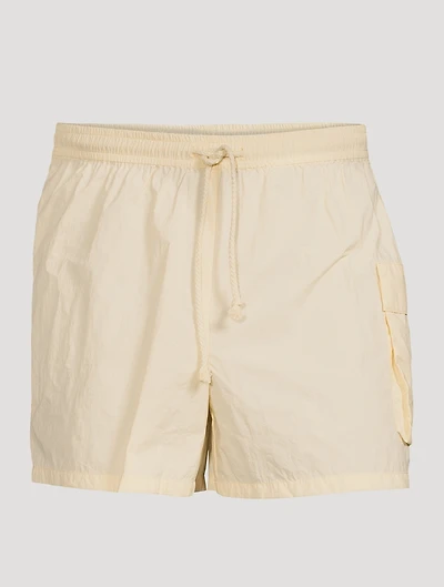 Nylon Cargo Shorts