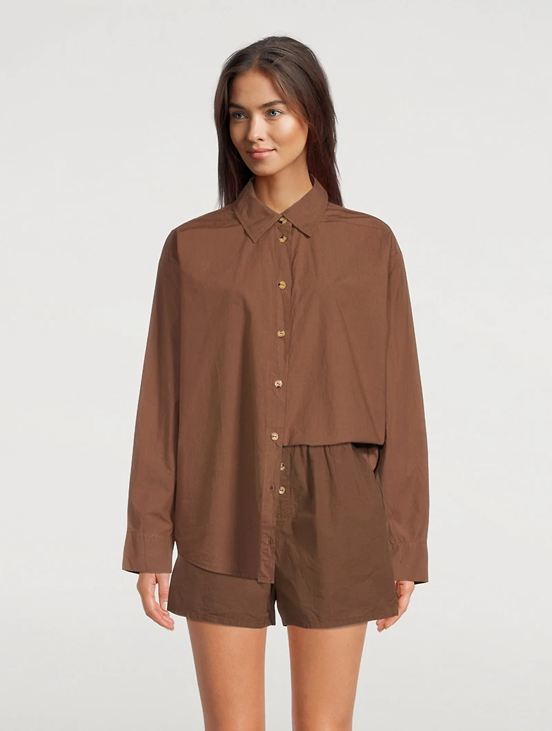 Cotton Poplin Shirt