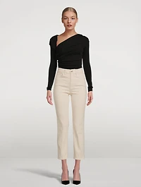 Good Classic Slim-Leg High-Waisted Jeans
