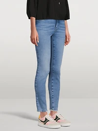 Good Legs Skinny Jeans With Step Hem
