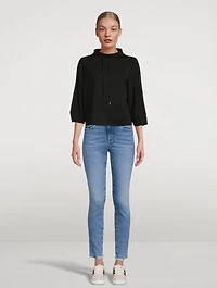 Good Legs Skinny Jeans With Step Hem
