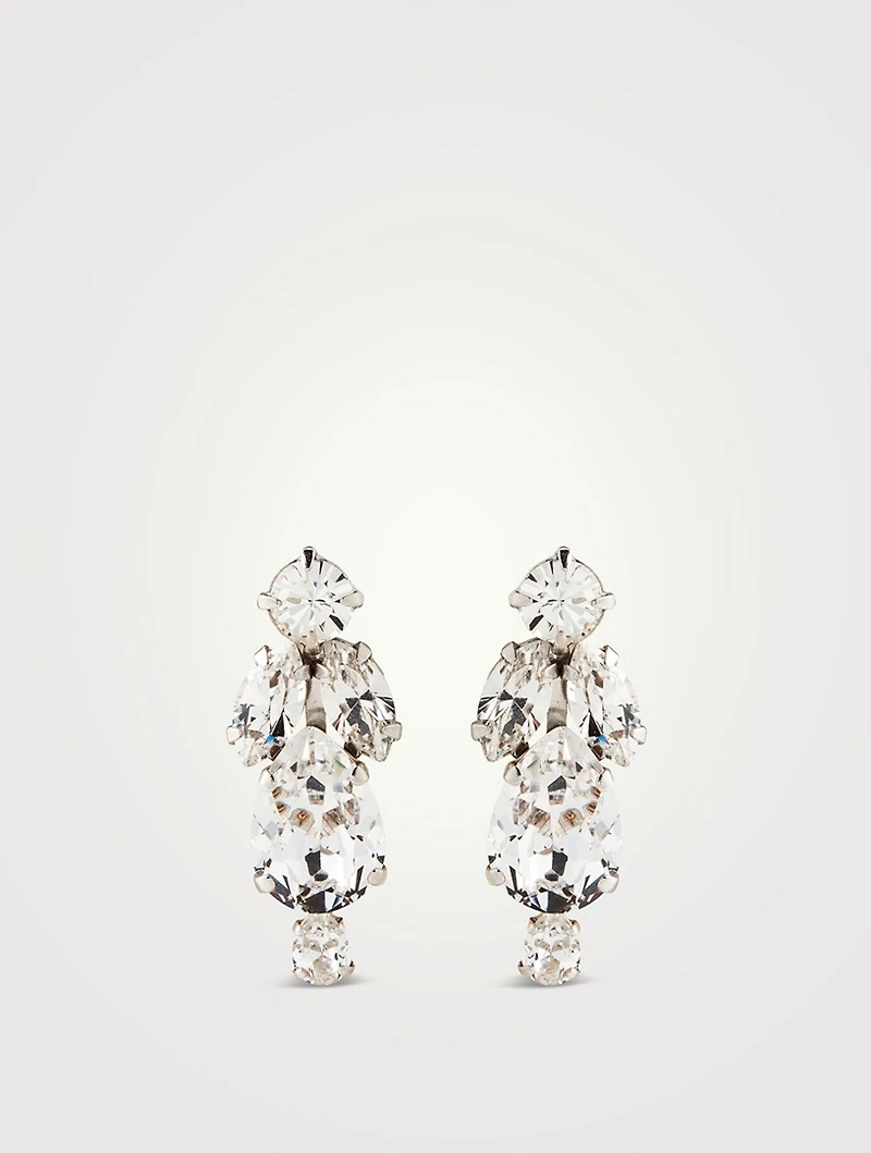 Small Crystal Drop Earrings