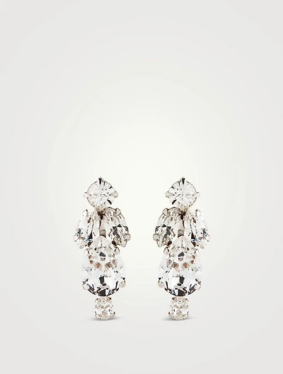 Small Crystal Drop Earrings
