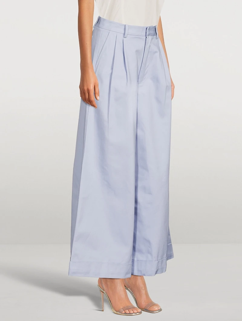 Georgina Cotton Twill Pants