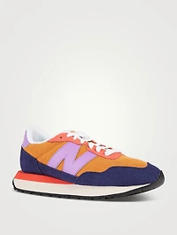 238 Suede And Mesh Sneakers