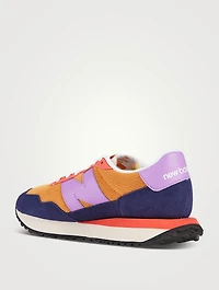 238 Suede And Mesh Sneakers