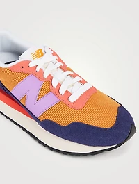 238 Suede And Mesh Sneakers