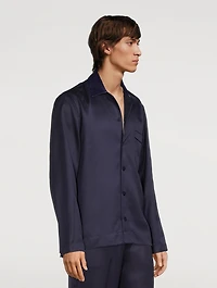 Home Lyocell Pajama Shirt