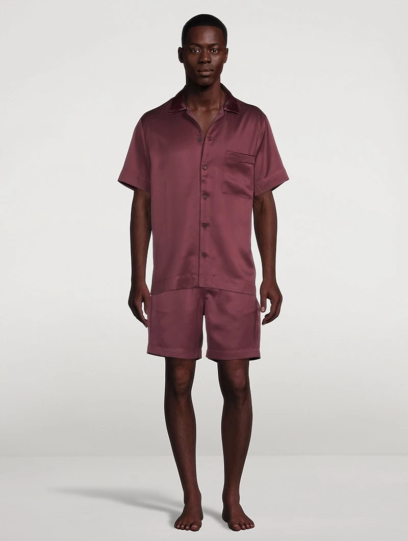 Home Lyocell Pajama Shorts