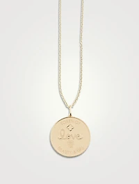 14K Gold Moroccan Flower Pendant Necklace With Diamonds