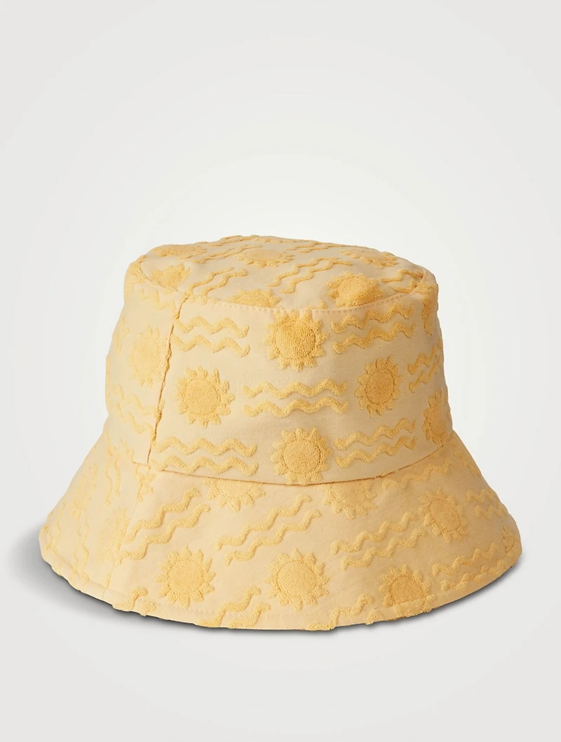 Summer Of Sun Wave Terry Bucket Hat