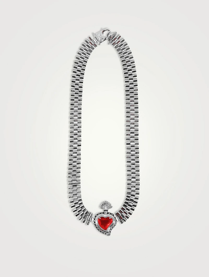 Rise Radiant Heart Necklace