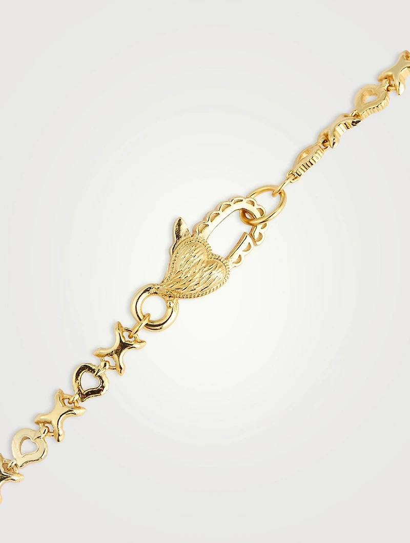 Radiant Heart XOXO Necklace