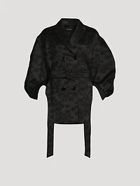 Signature Sleeve Brocade Jacket