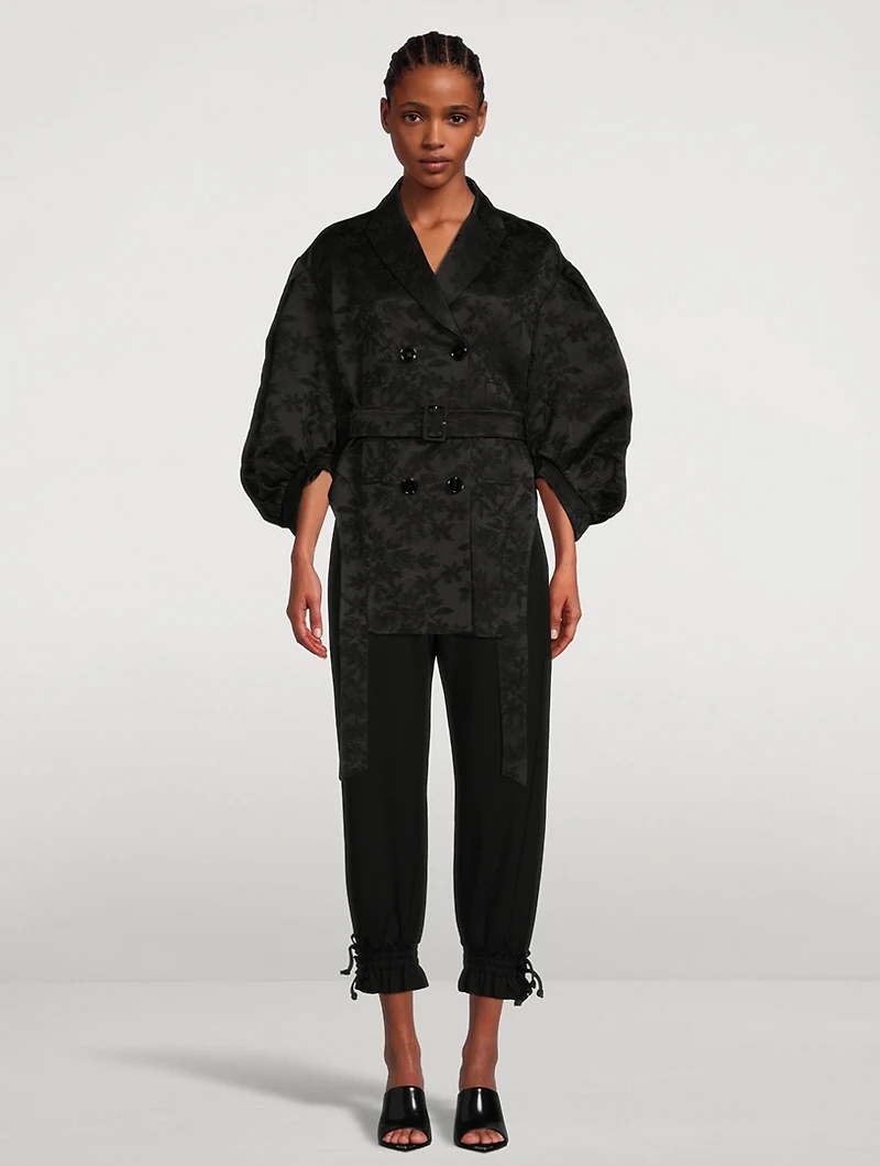Signature Sleeve Brocade Jacket