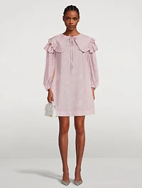 Signature Sleeve Frill Collar Dress