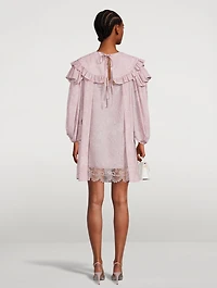 Signature Sleeve Frill Collar Dress