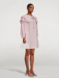 Signature Sleeve Frill Collar Dress