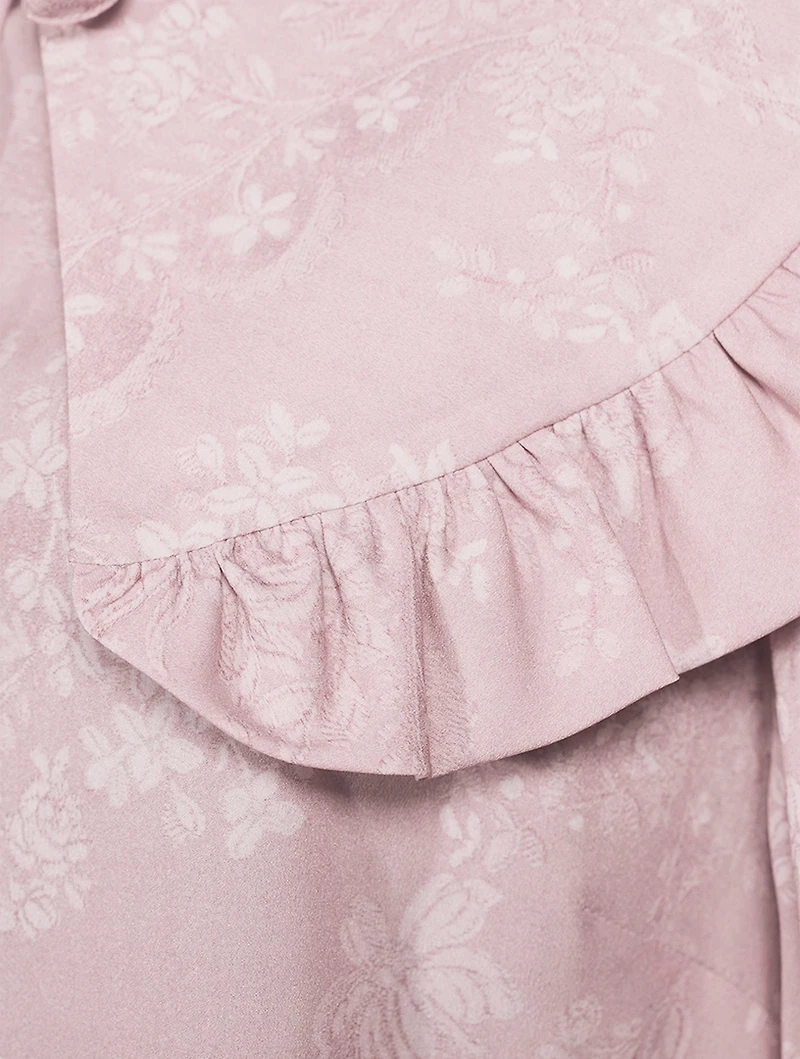 Signature Sleeve Frill Collar Dress