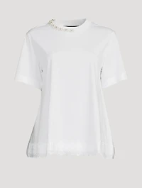 Embellished A-Line T-Shirt