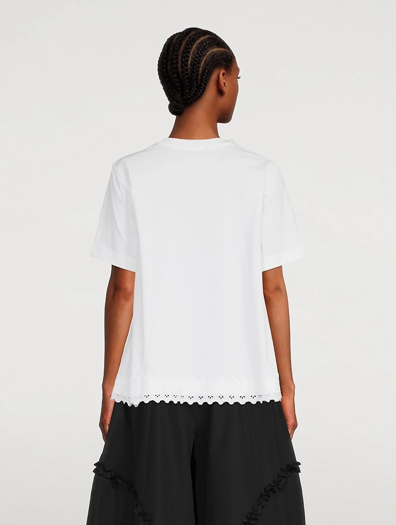 Embellished A-Line T-Shirt