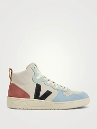 V-15 Suede High-Top Sneakers