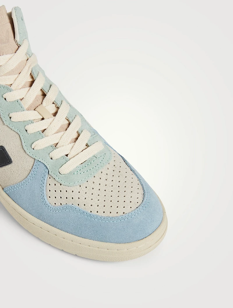 V-15 Suede High-Top Sneakers
