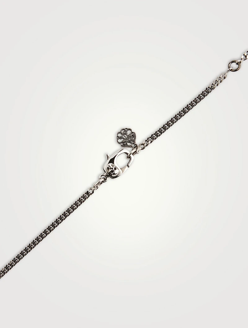 Pavé Skull Necklace
