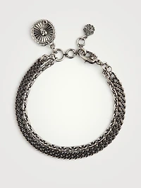 Snake Medallion Bracelet