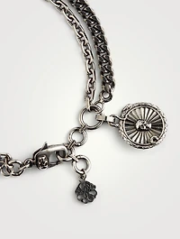 Snake Medallion Bracelet