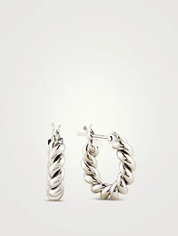 Mini Twist Hoop Earrings