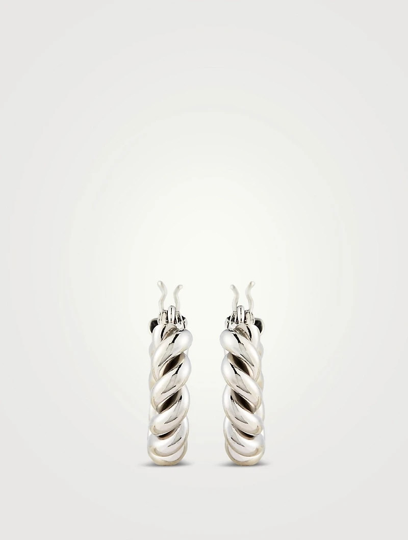 Mini Twist Hoop Earrings