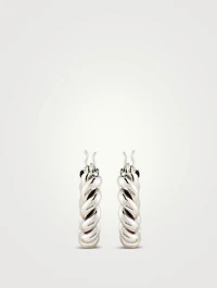 Mini Twist Hoop Earrings