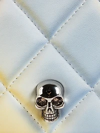 Mini Skull Degradé Quilted Leather Bag