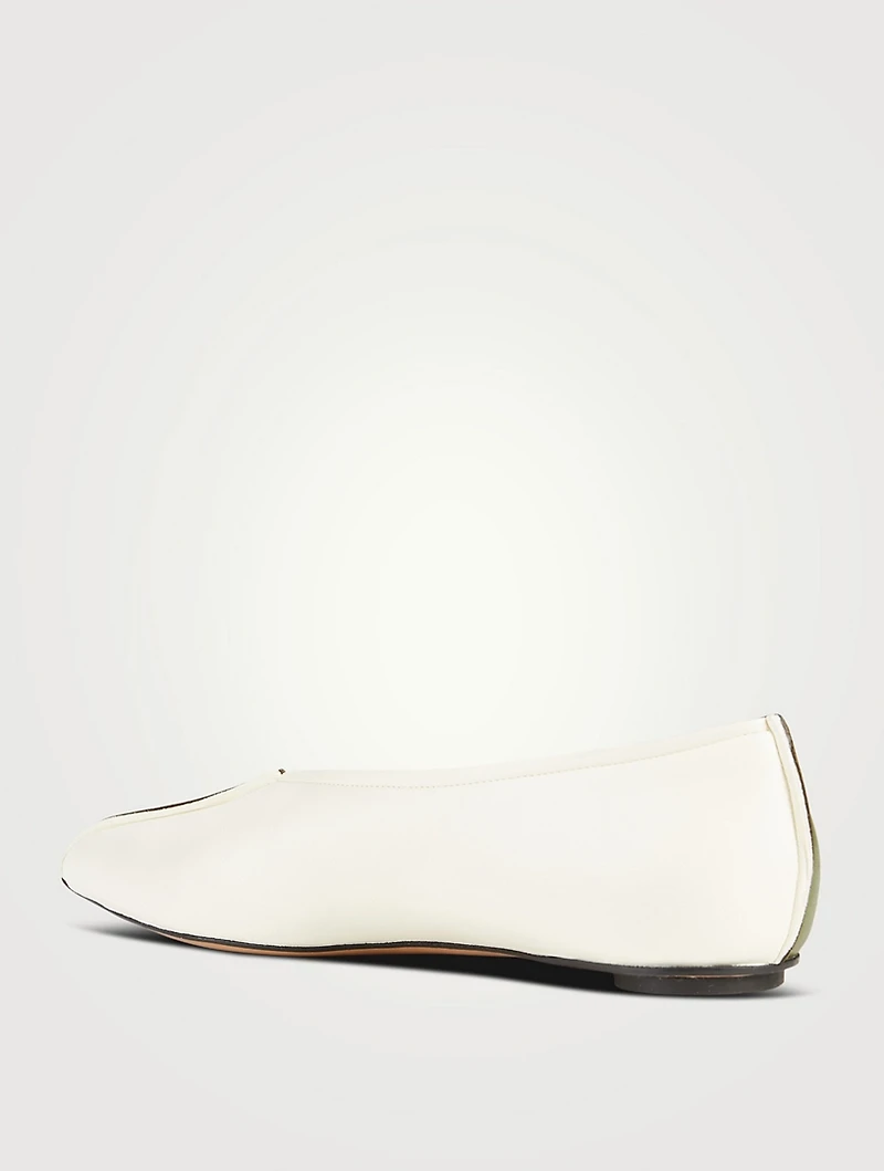 Dancer Colourblock Leather Flats