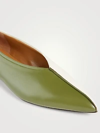 Dancer Colourblock Leather Flats