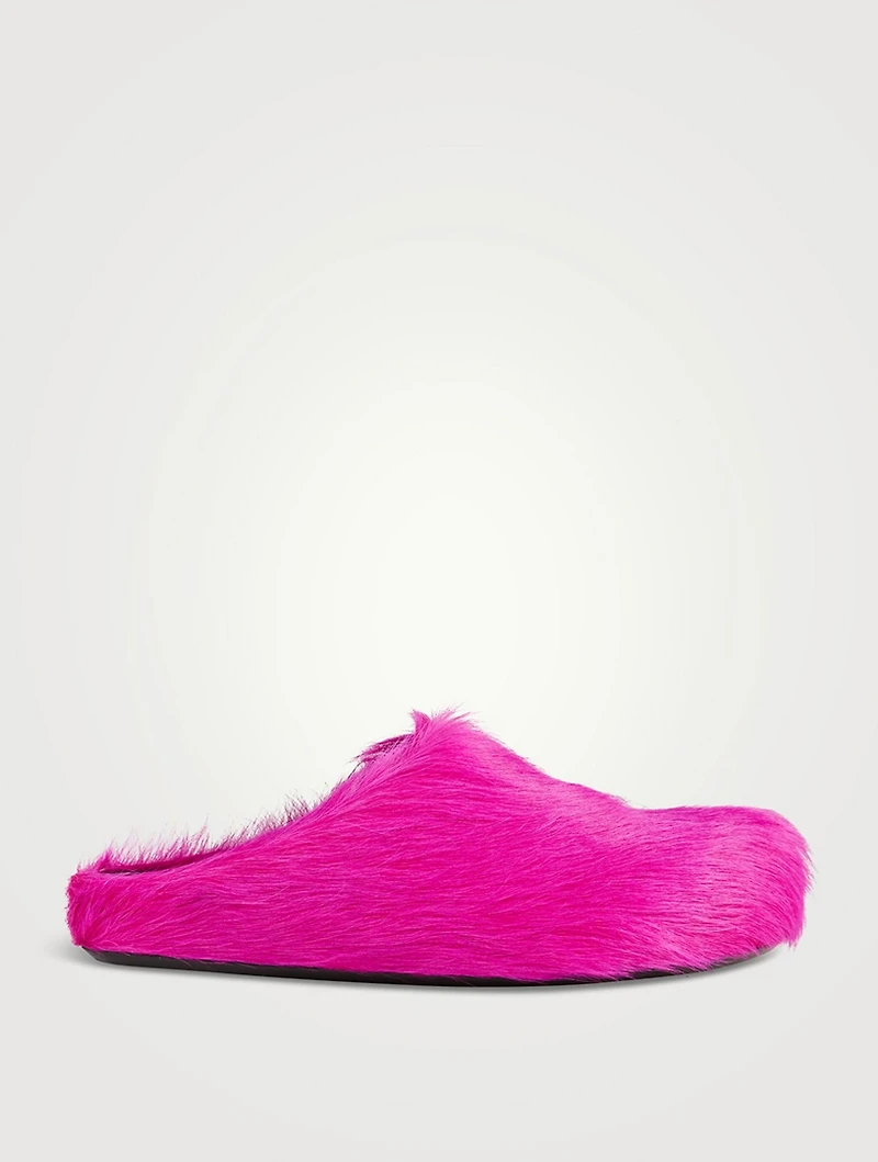 Fussbett Calf Hair Sabots