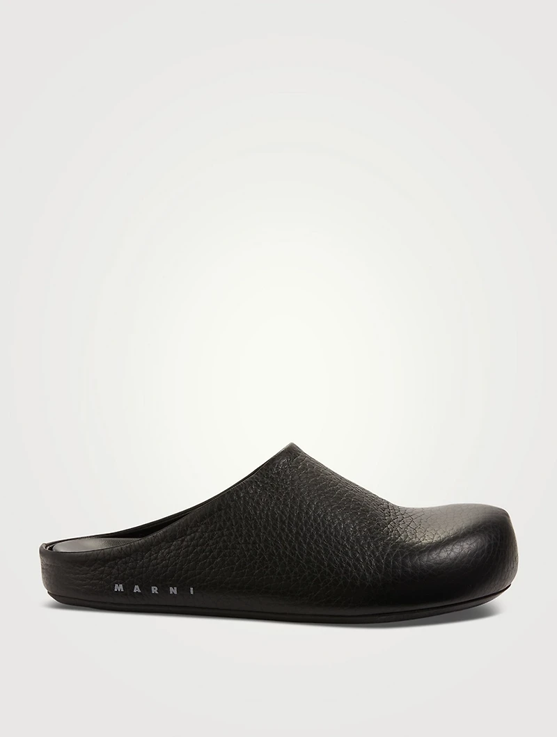 Fussbett Leather Sabots