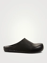 Fussbett Leather Sabots