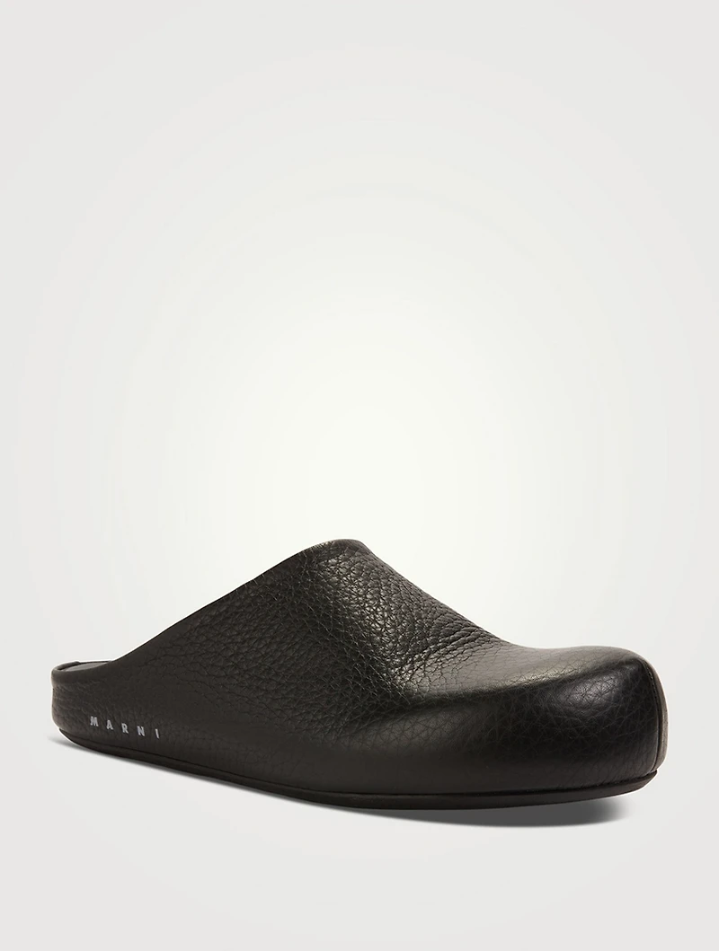 Fussbett Leather Sabots