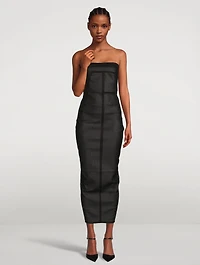 Bustier Midi Dress