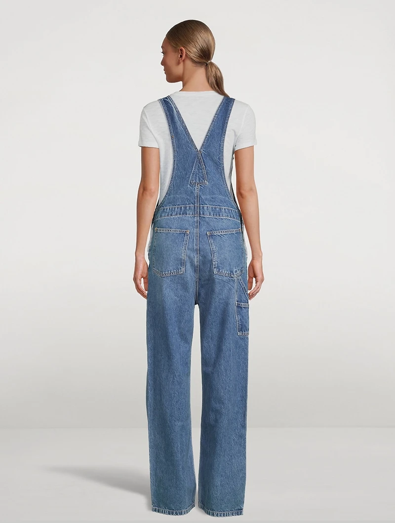 Josephine Skriver x Triarchy Denim Overalls