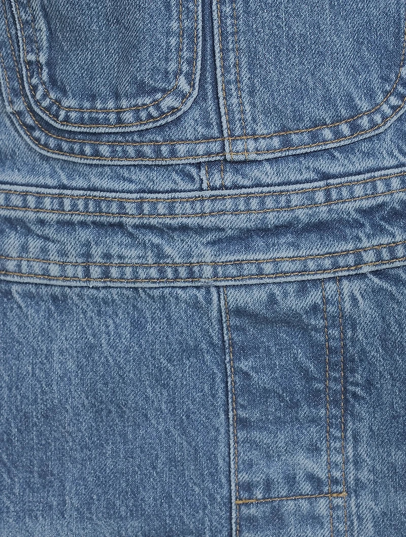 Josephine Skriver x Triarchy Denim Overalls