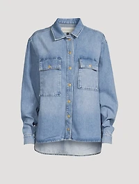Josephine Skriver x Triarchy Denim Travel Shirt